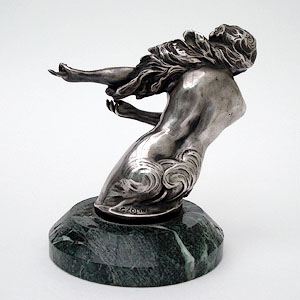 Sir�ne - Silvered Bronze