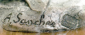 A. Sanchez Signature & Founder seals