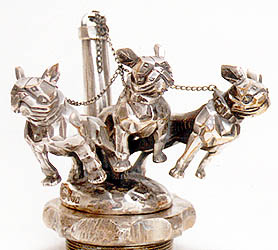 3 Chained Bulldogs - Front