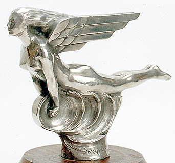 Lady riding Wheel
