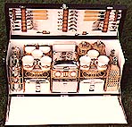 Click for Leathercloth Fold Fronted Picnic Sets