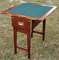 Picture of 4 Person Maple set as card table