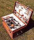 Click for Wicker Suitcased Picnic Sets